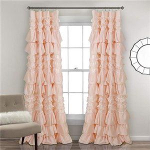 Kemmy 84-Inch Rod Pocket Window Curtain Panel